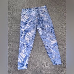 NWOT - Booty by Brabants Curvy Zebra Azul Leggings